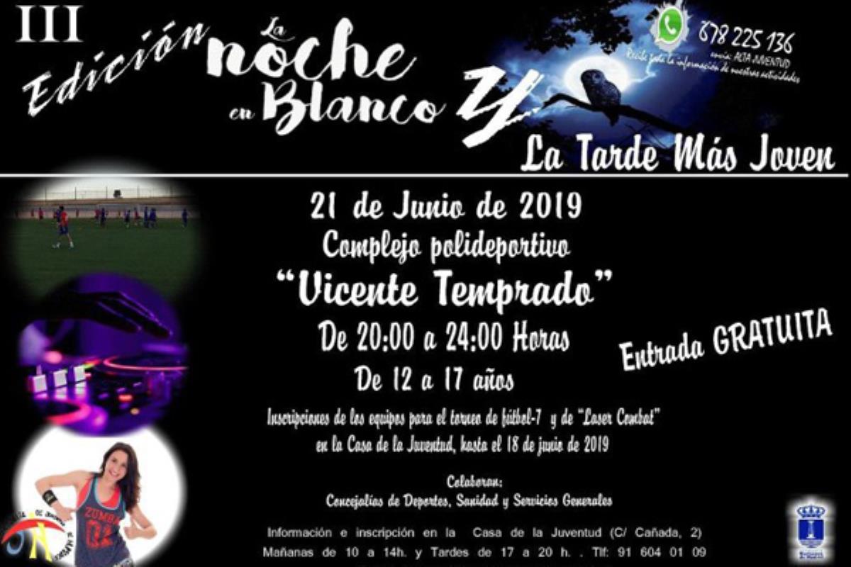 `La noche en blanco´ y `La tarde más jóven´ se celebran este viernes